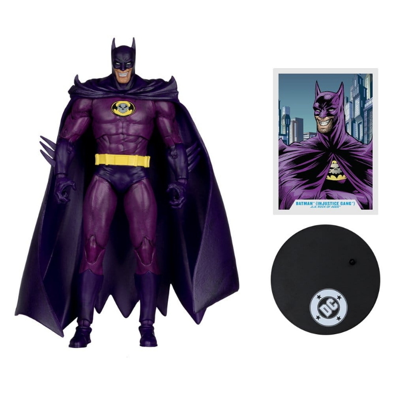DC Comics - DC Multiverse Batman Injustice Gang Red Platinum Edition McFarlane