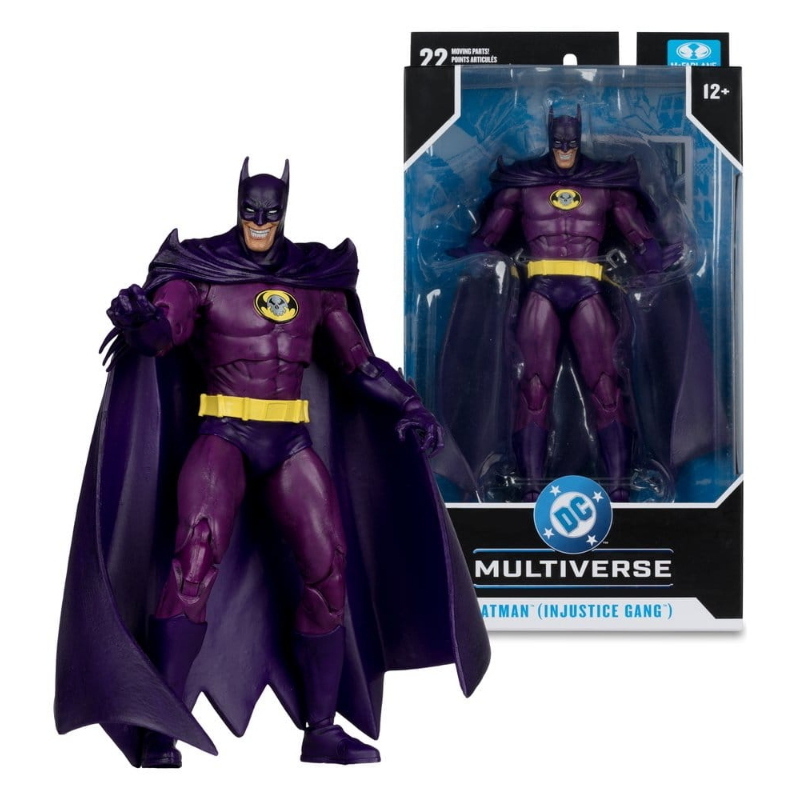 DC Comics - DC Multiverse Batman Injustice Gang Red Platinum Edition McFarlane