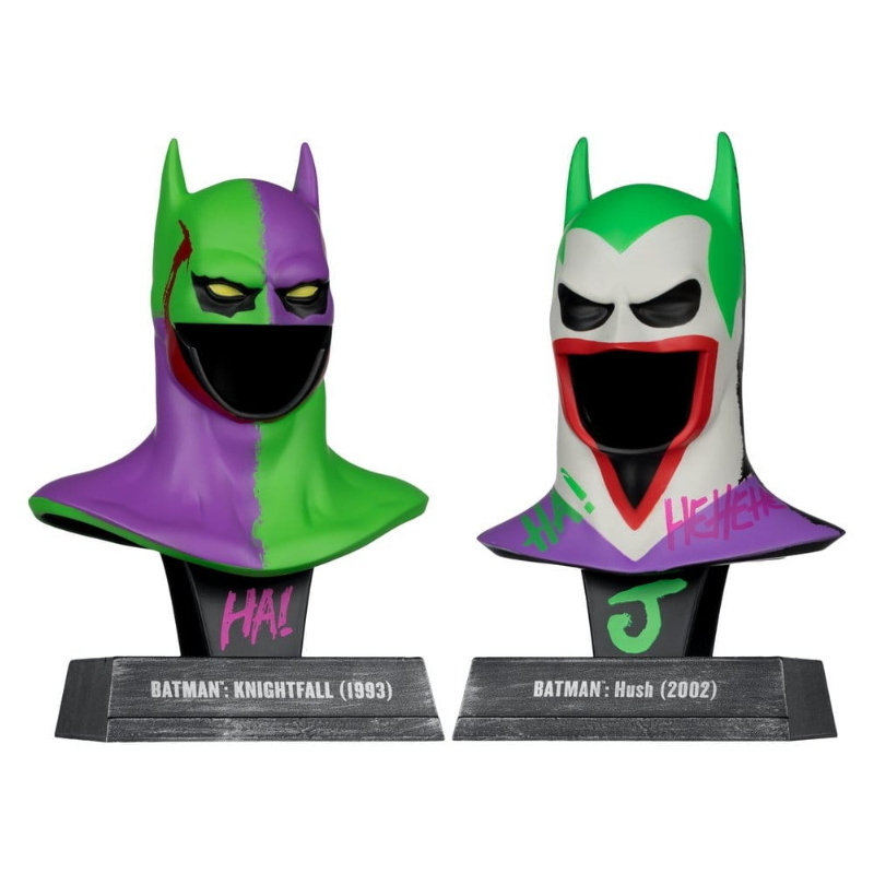 DC Comics - Batman DC Direct 1/3 Cowls Hush & Knightfall Jokerized 17 cm McFarlane