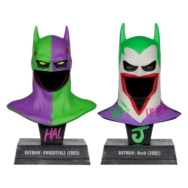 DC Comics - Batman DC Direct 1/3 Cowls Hush & Knightfall Jokerized 17 cm McFarlane