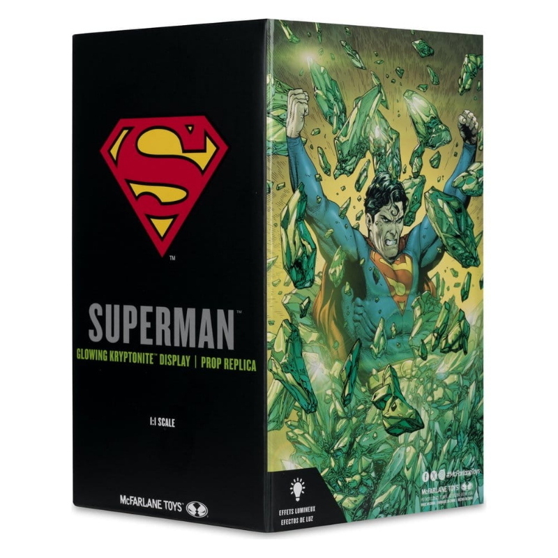 DC Comics - Superman DC Direct Replica 1:1 Kryptonite Gold Label 18 cm McFarlane