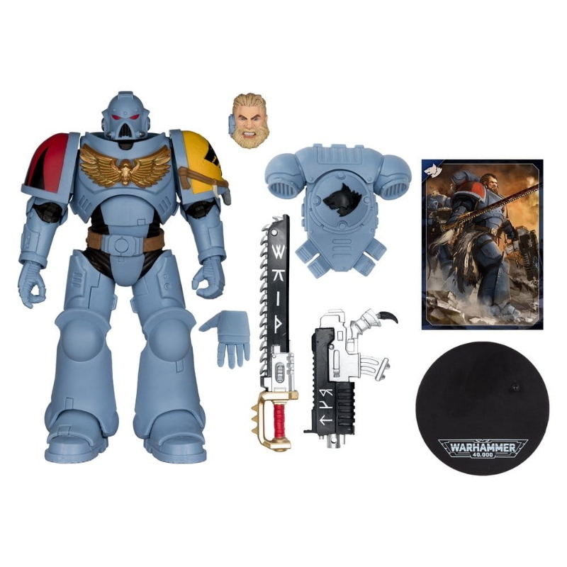 Warhammer 40,000 - Space Wolves Action Figure Grey Hunter 17 cm McFarlane