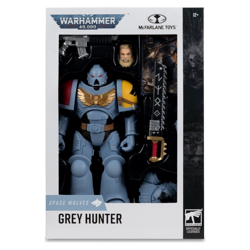 Warhammer 40,000 - Space Wolves Action Figure Grey Hunter 17 cm McFarlane
