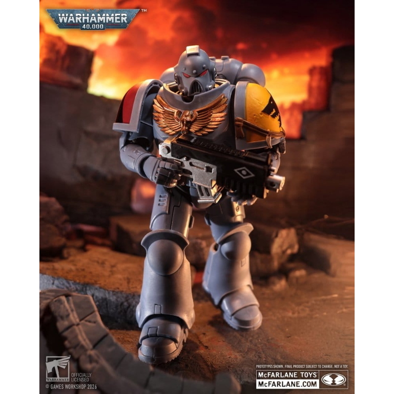 Warhammer 40,000 - Space Wolves Action Figure Grey Hunter 17 cm McFarlane