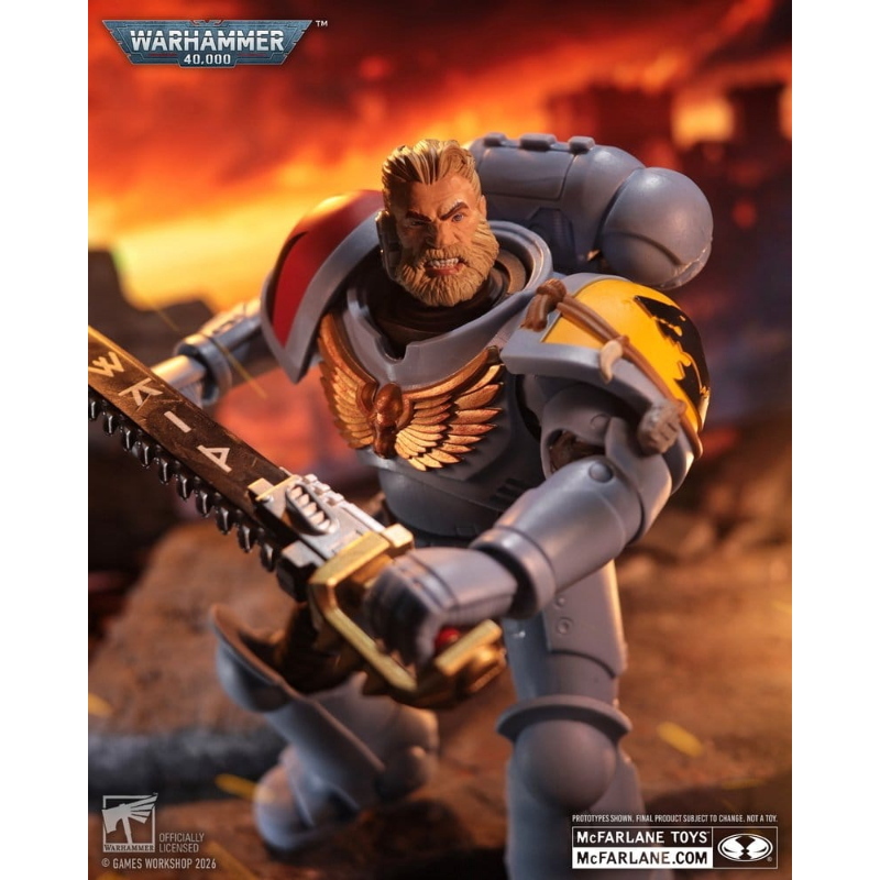 Warhammer 40,000 - Space Wolves Action Figure Grey Hunter 17 cm McFarlane