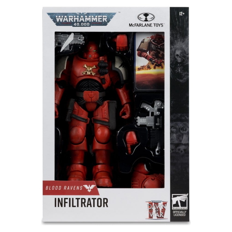 Warhammer 40,000 - Dawn of War 4 Action Figure Blood Ravens Infiltrator McFarlane