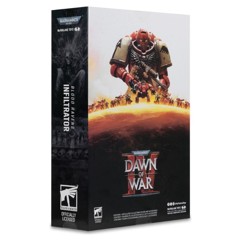 Warhammer 40,000 - Dawn of War 4 Action Figure Blood Ravens Infiltrator McFarlane