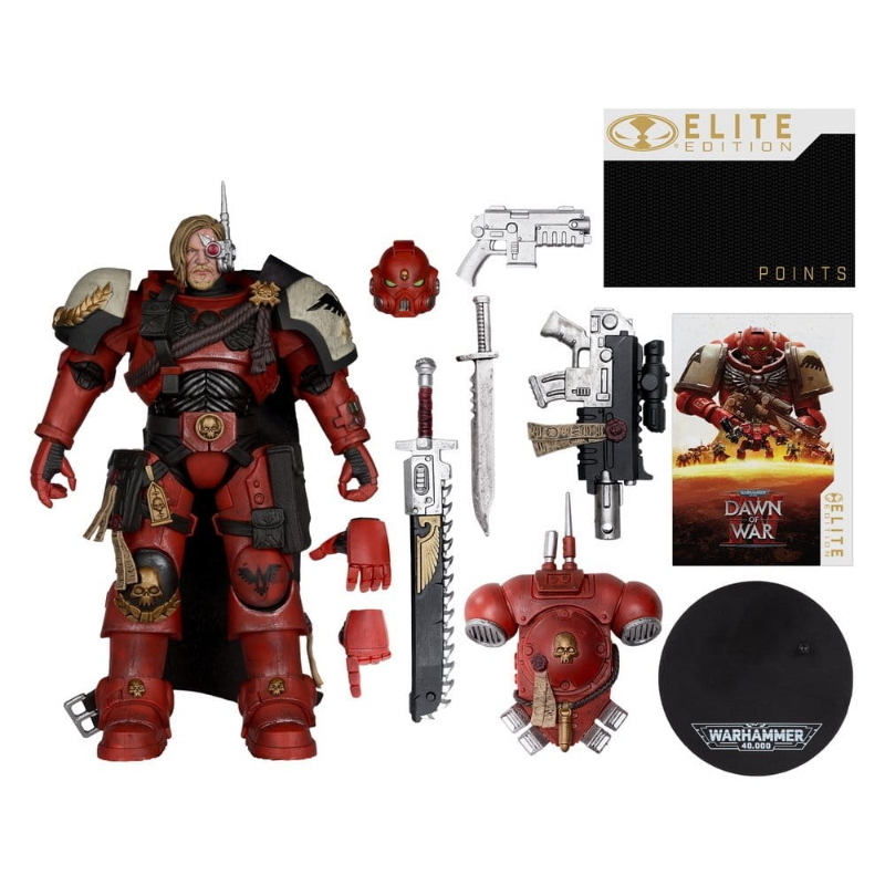 Warhammer 40,000 - Dawn of War 4 McFarlane Elite Edition Captain Cyrus 17 cm