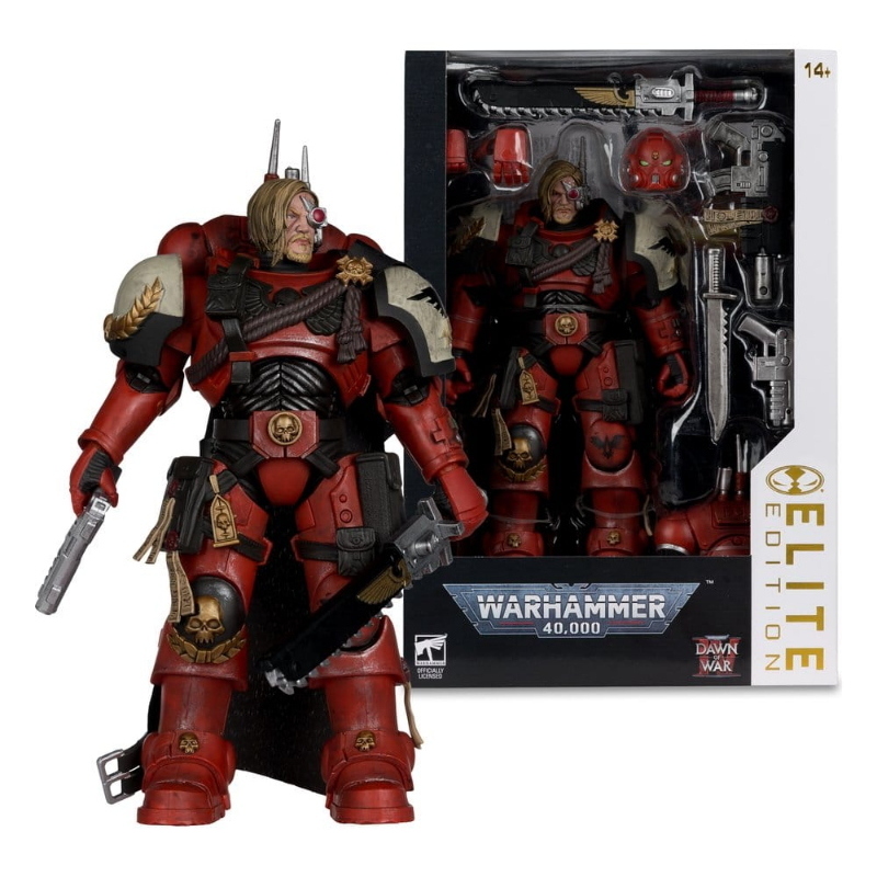 Warhammer 40,000 - Dawn of War 4 McFarlane Elite Edition Captain Cyrus 17 cm