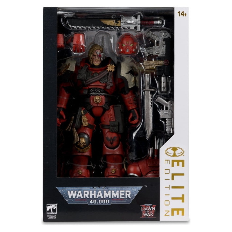 Warhammer 40,000 - Dawn of War 4 McFarlane Elite Edition Captain Cyrus 17 cm