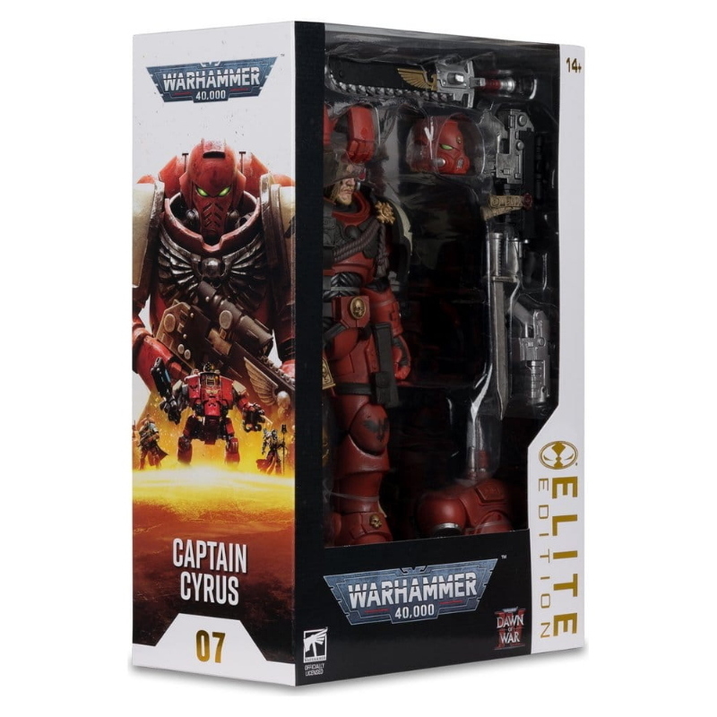 Warhammer 40,000 - Dawn of War 4 McFarlane Elite Edition Captain Cyrus 17 cm