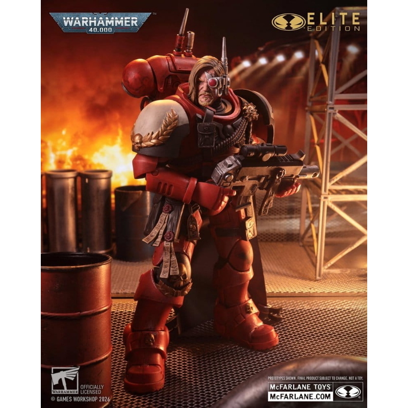 Warhammer 40,000 - Dawn of War 4 McFarlane Elite Edition Captain Cyrus 17 cm