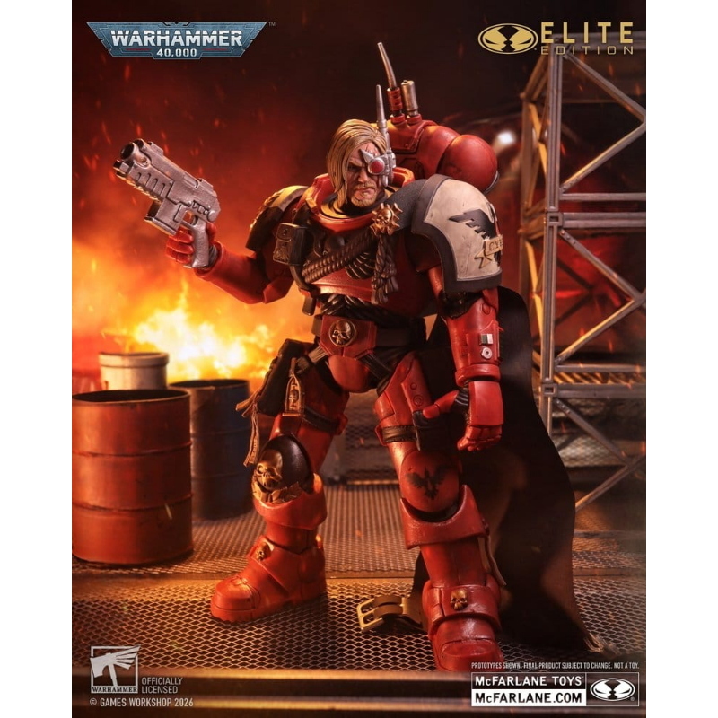 Warhammer 40,000 - Dawn of War 4 McFarlane Elite Edition Captain Cyrus 17 cm