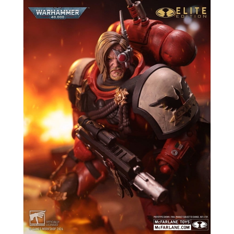 Warhammer 40,000 - Dawn of War 4 McFarlane Elite Edition Captain Cyrus 17 cm