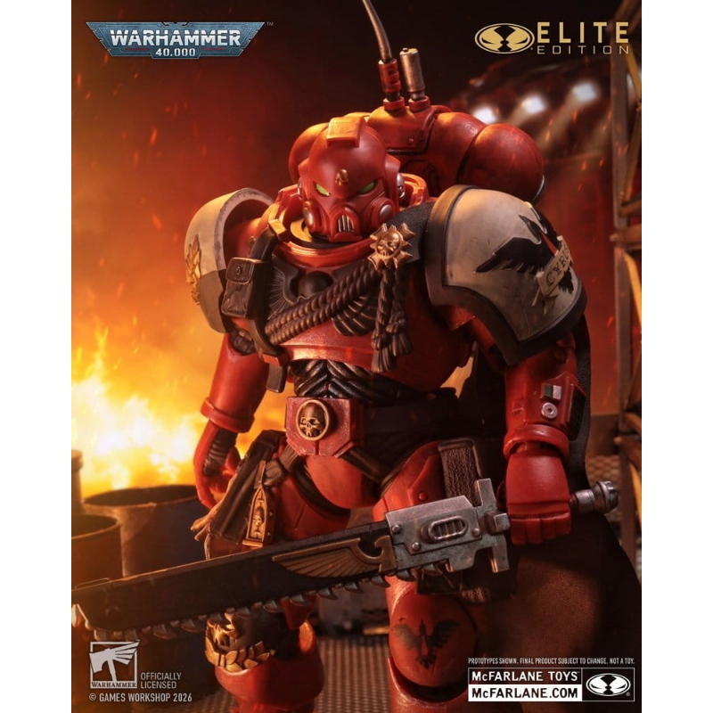 Warhammer 40,000 - Dawn of War 4 McFarlane Elite Edition Captain Cyrus 17 cm