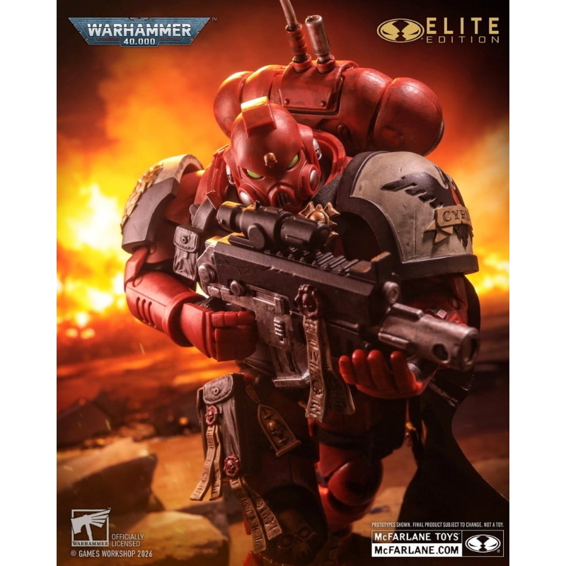 Warhammer 40,000 - Dawn of War 4 McFarlane Elite Edition Captain Cyrus 17 cm