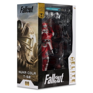 Fallout - 76 McFarlane Elite Edition Action Figure T-60 Nuka Cola Gold Label 18 cm