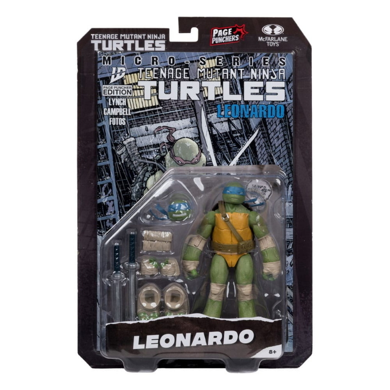 Teenage Mutant Ninja Turtles - Page Punchers Action Figure Leonardo McFarlane
