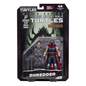 Teenage Mutant Ninja Turtles - Page Punchers Action Figure Shredder 13cm McFarlane