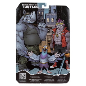 Teenage Mutant Ninja Turtles - Page Punchers Action Figure Rocksteady McFarlane