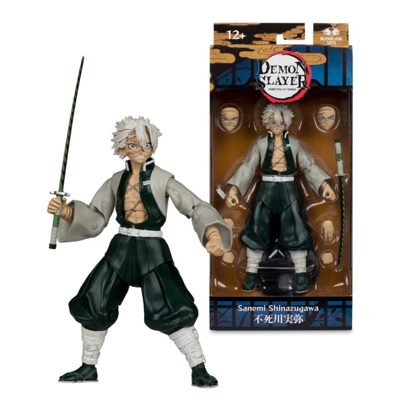 Demon Slayer - Season 3 Action Figure Sanemi Shinazugawa 17 cm McFarlane