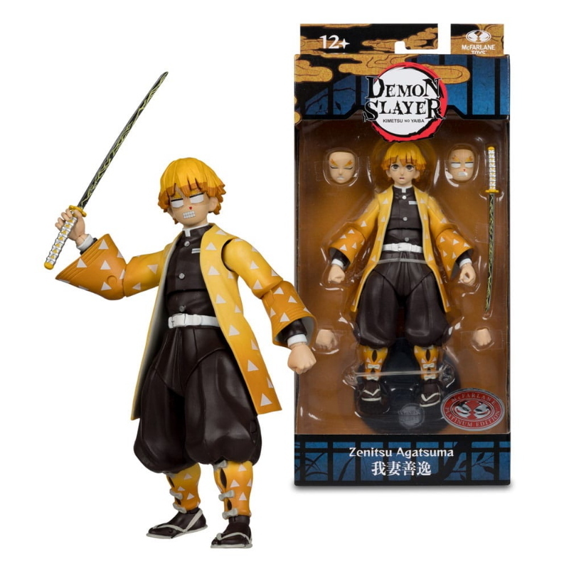 Demon Slayer - Season 3 Action Figure Zenitsu Agatsuma Platinum Edition McFarlane