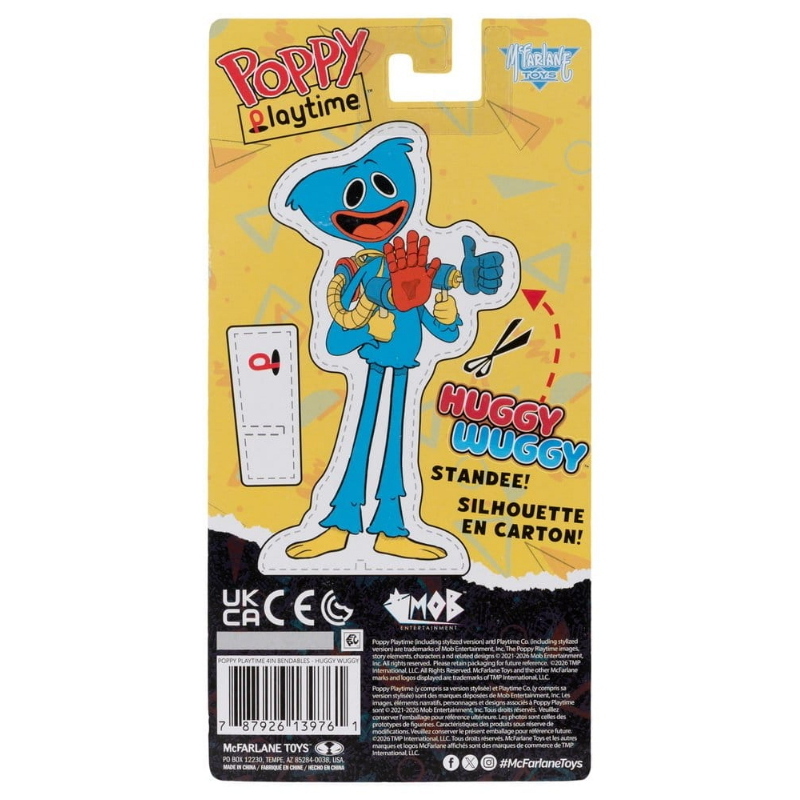 Poppy Playtime - Bendables Action Figure Huggy Wuggy 11 cm McFarlane