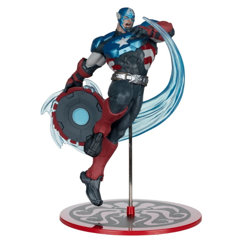 Marvel Rivals - Collection 1/10 Action Figure Captain America 20 cm McFarlane