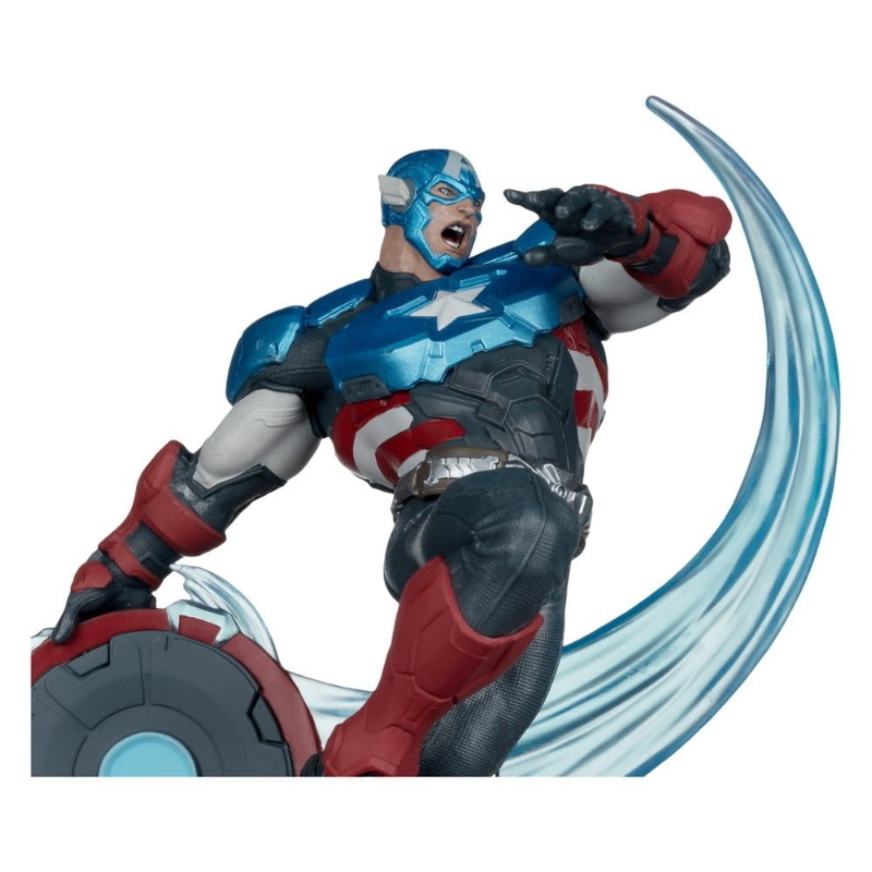 Marvel Rivals - Collection 1/10 Action Figure Captain America 20 cm McFarlane