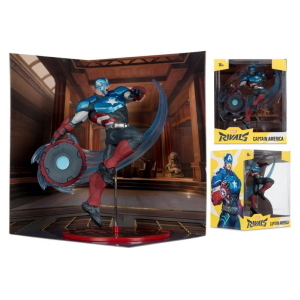 Marvel Rivals - Collection 1/10 Action Figure Captain America 20 cm McFarlane
