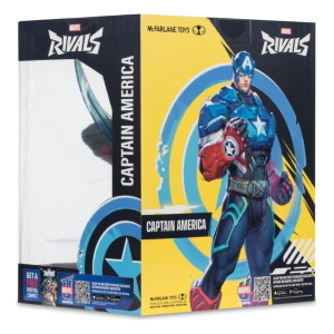 Marvel Rivals - Collection 1/10 Action Figure Captain America 20 cm McFarlane