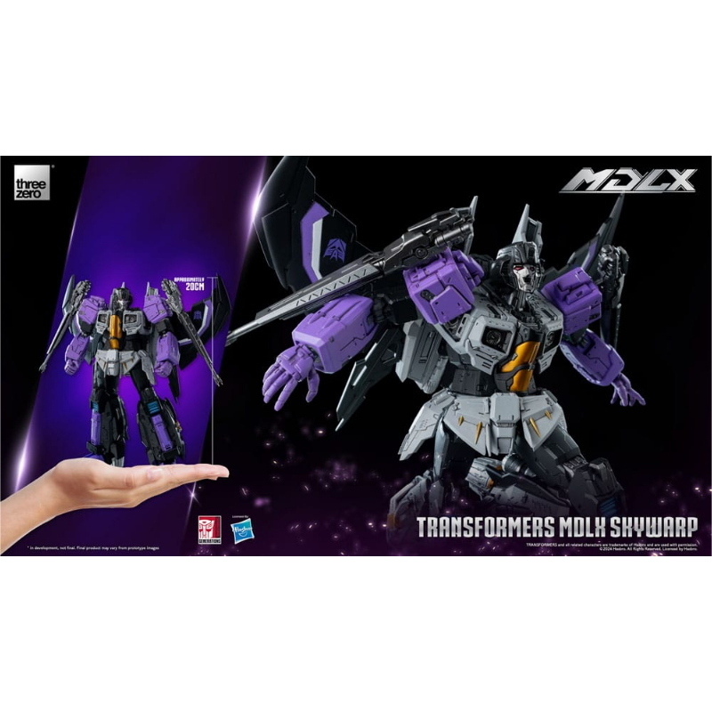 Transformers - MDLX Action Figure Skywarp 20 cm ThreeZero