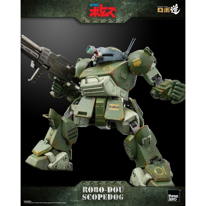 Armored Trooper VOTOMS - Robo-Dou Action Figure Scopedog 16 cm ThreeZero