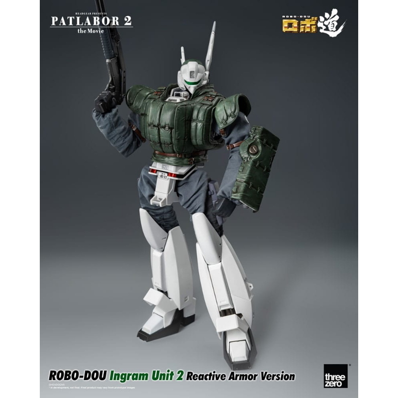 Patlabor - 2: The Movie Robo-Dou 1/35 Ingram Unit 2 Reactive Armor ThreeZero