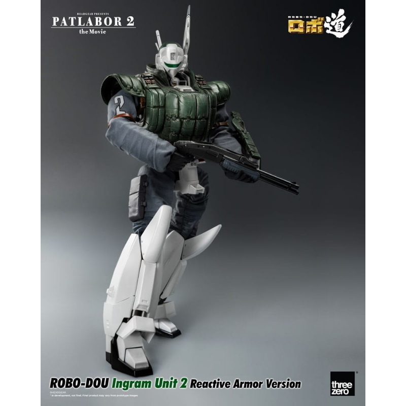 Patlabor - 2: The Movie Robo-Dou 1/35 Ingram Unit 2 Reactive Armor ThreeZero