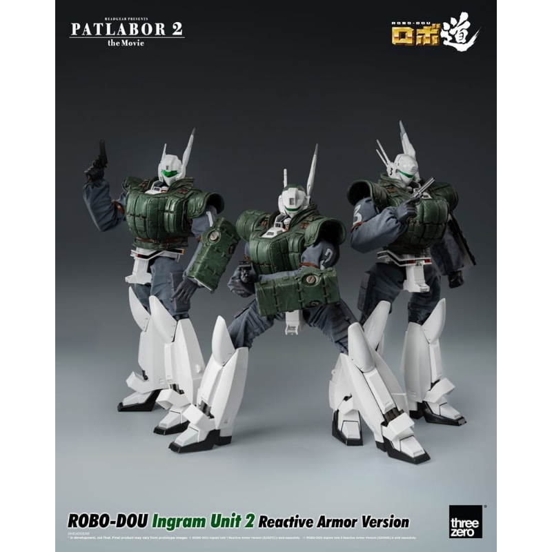 Patlabor - 2: The Movie Robo-Dou 1/35 Ingram Unit 2 Reactive Armor ThreeZero
