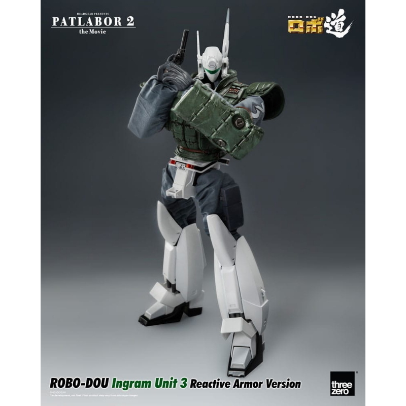 Patlabor - 2 The Movie Robo-Dou 1/35 Ingram Unit 3 Reactive Armor ThreeZero