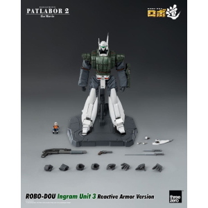 Patlabor - 2 The Movie Robo-Dou 1/35 Ingram Unit 3 Reactive Armor ThreeZero