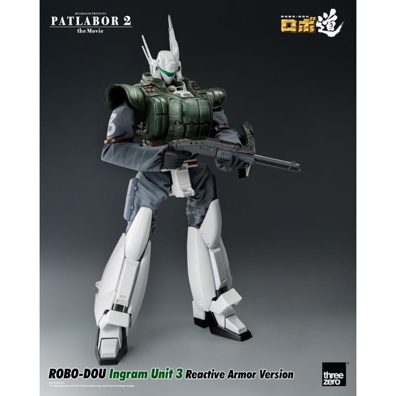 Patlabor - 2 The Movie Robo-Dou 1/35 Ingram Unit 3 Reactive Armor ThreeZero