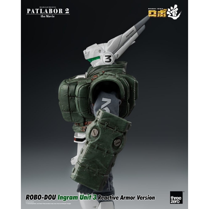 Patlabor - 2 The Movie Robo-Dou 1/35 Ingram Unit 3 Reactive Armor ThreeZero
