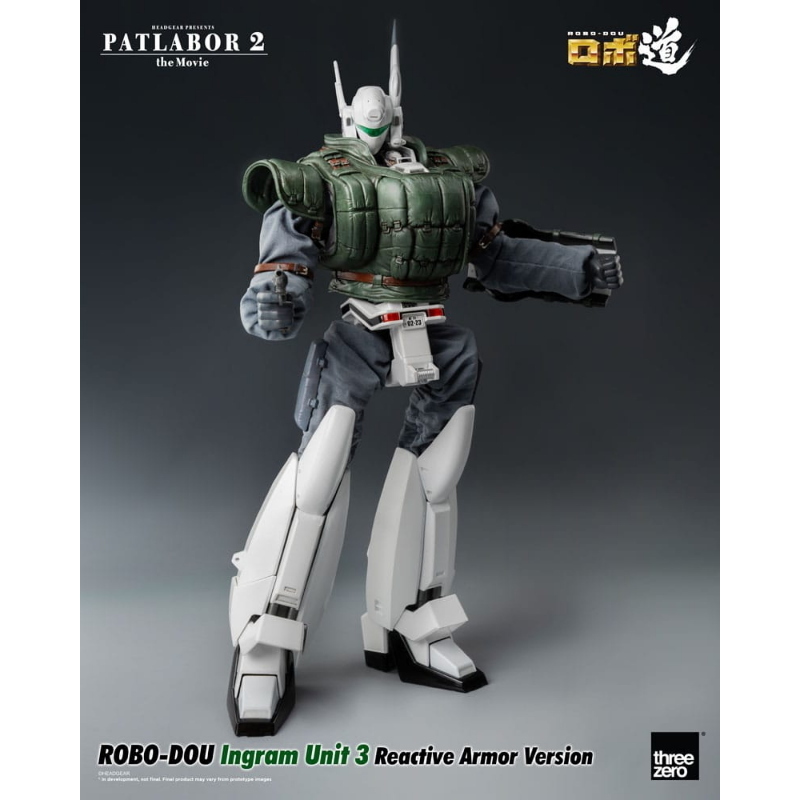 Patlabor - 2 The Movie Robo-Dou 1/35 Ingram Unit 3 Reactive Armor ThreeZero