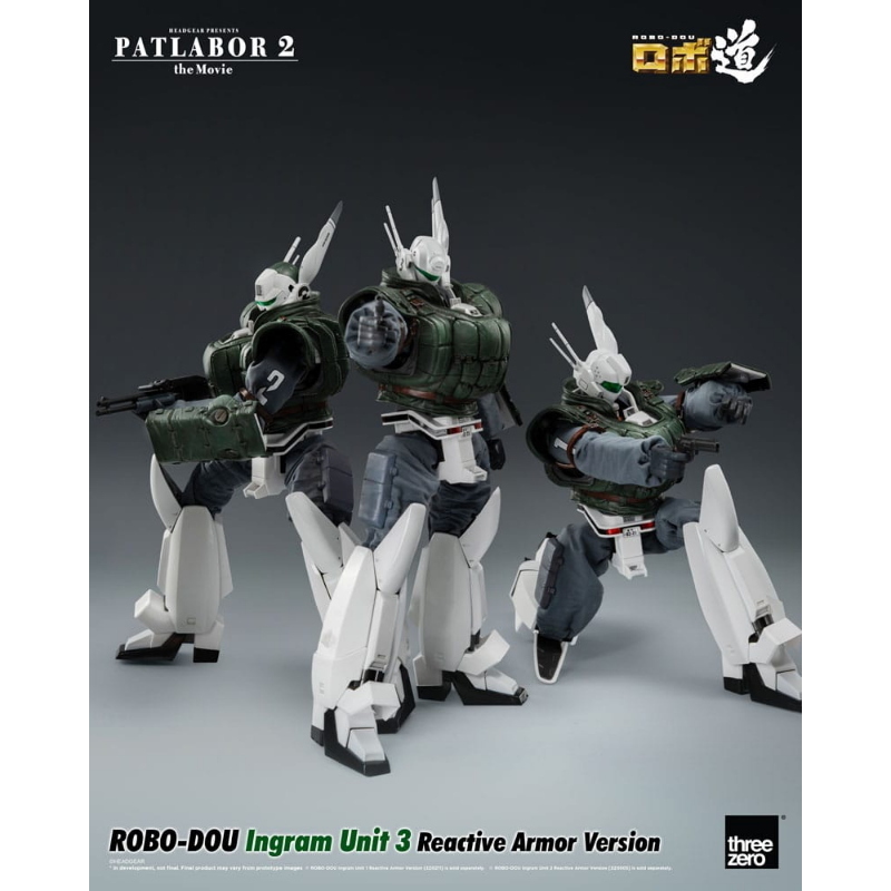 Patlabor - 2 The Movie Robo-Dou 1/35 Ingram Unit 3 Reactive Armor ThreeZero