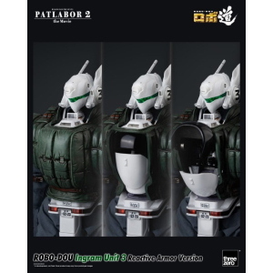Patlabor - 2 The Movie Robo-Dou 1/35 Ingram Unit 3 Reactive Armor ThreeZero