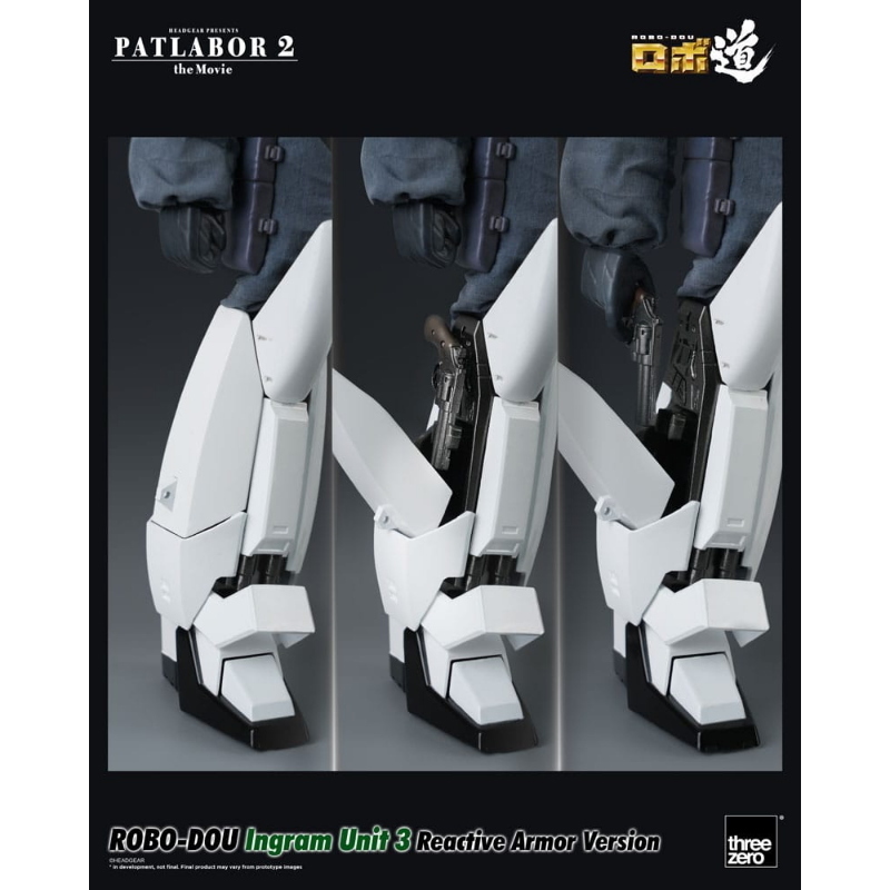 Patlabor - 2 The Movie Robo-Dou 1/35 Ingram Unit 3 Reactive Armor ThreeZero