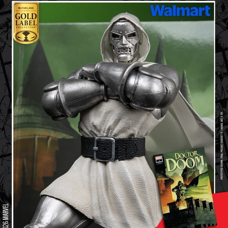Marvel - Doctor Doom Future Foundation Gold Label Marvel Collection McFarlane Toys