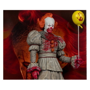 IT - Welcome to Derry Bloody Pennywise Movie Maniacs McFarlane Toys