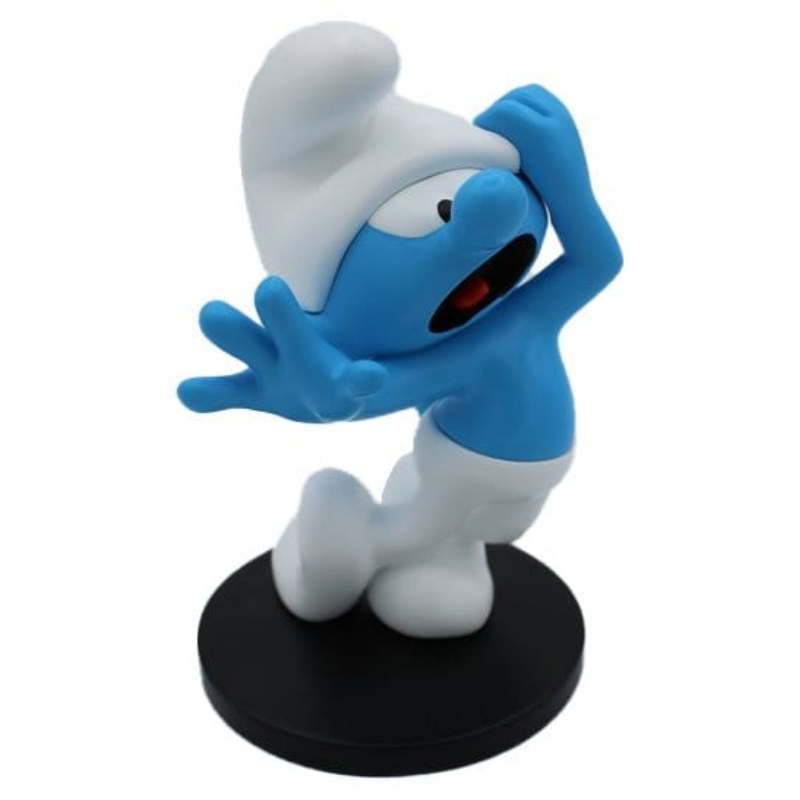 The Smurfs - I Puffi Clumsy Smurf Blue Resin Puppy