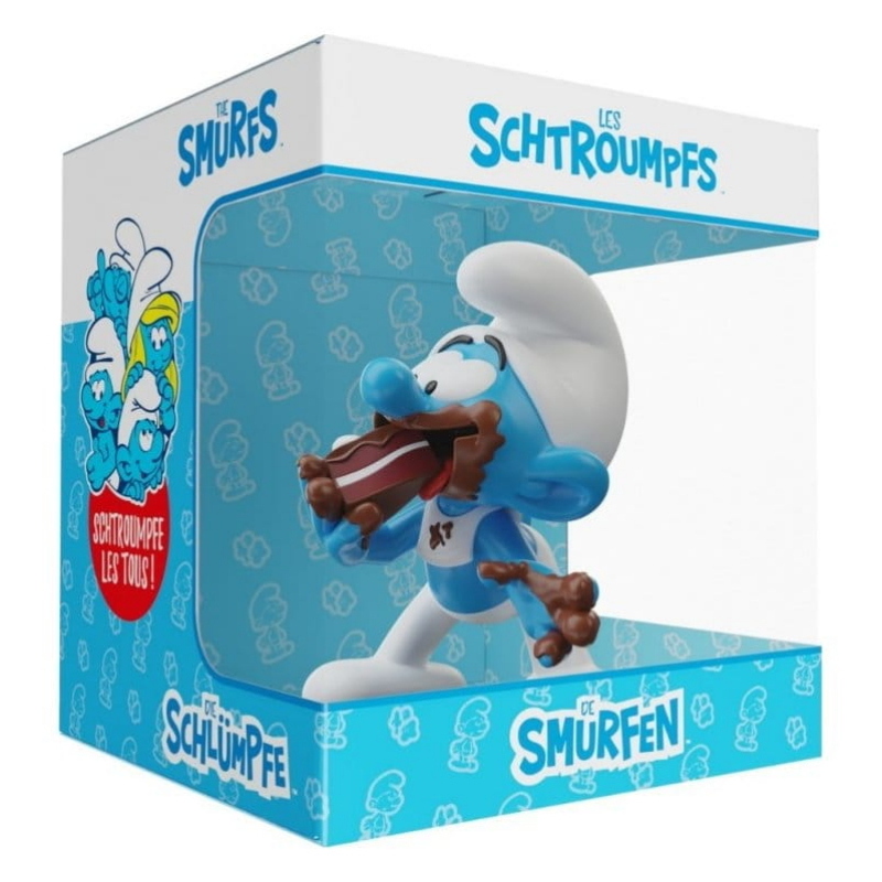 The Smurfs - I Puffi Greedy Smurf Blue Resin Puppy