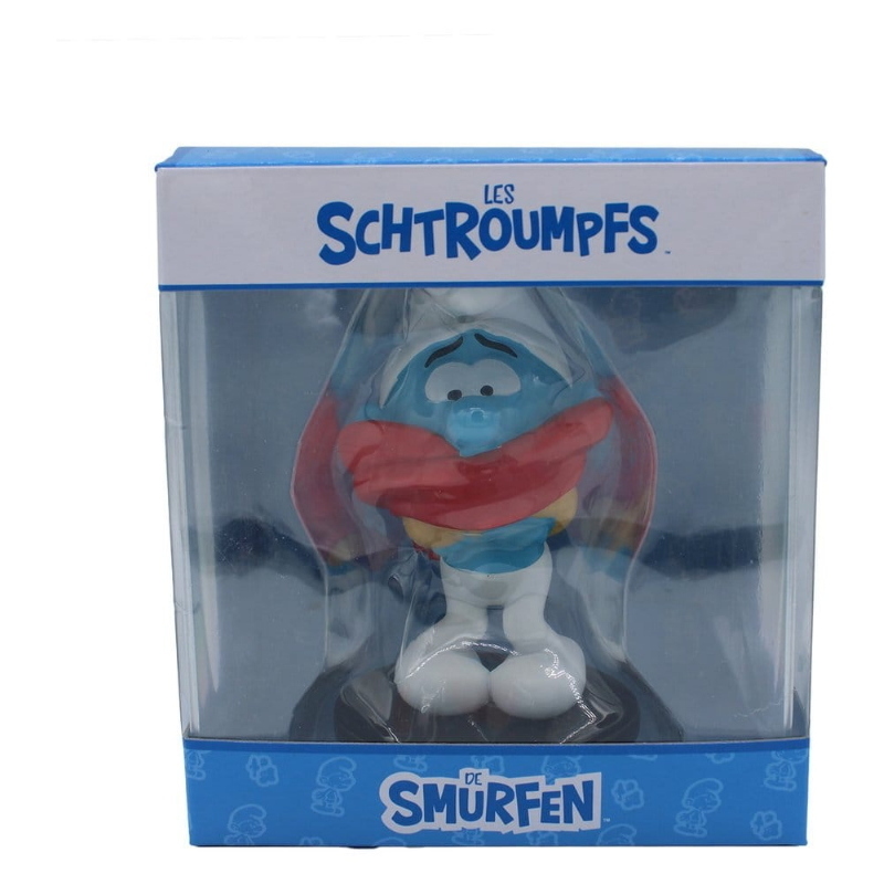 The Smurfs - I Puffi Chilly Smurf Blue Resin Puppy