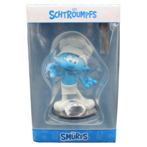 The Smurfs - I Puffi Chef Smurf Blue Resin Puppy